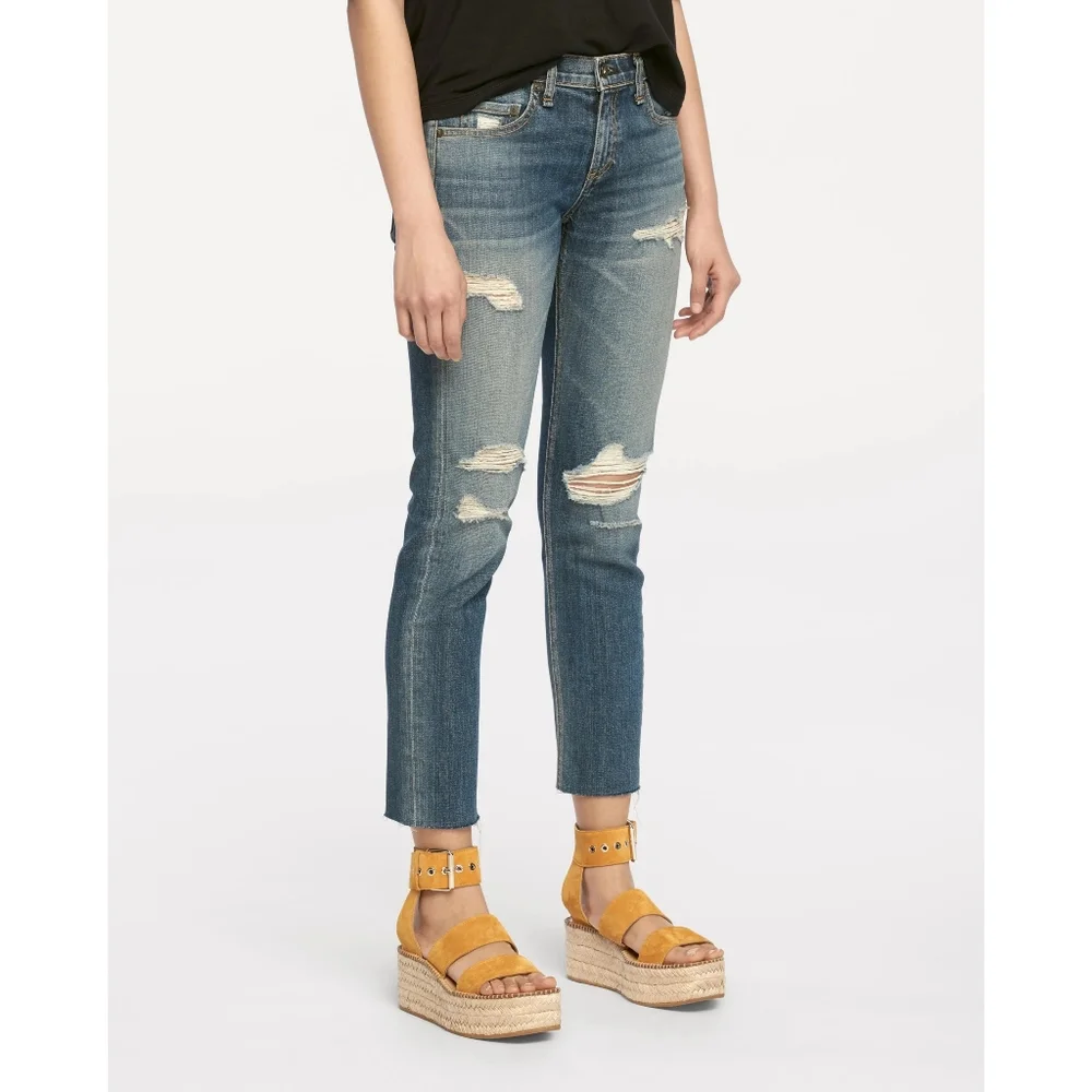 Rag & Bone Dre Capri Denim - Picture 2 of 7